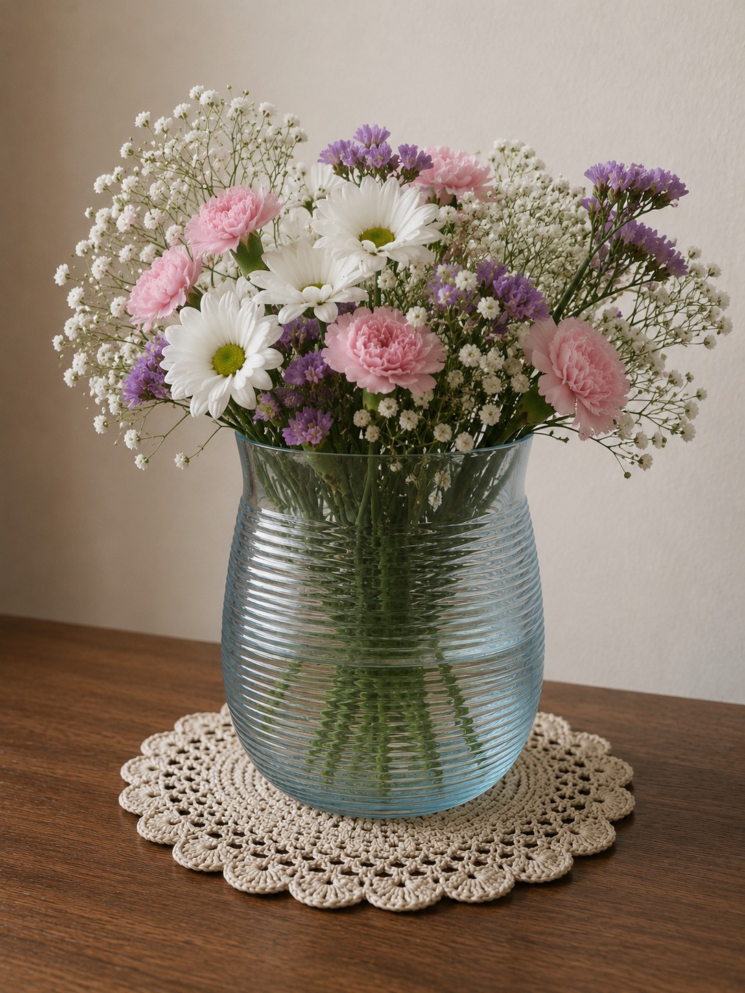 mint color handicraft cutting pot